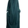 Two Pieces Jilbaab Set with Pockets