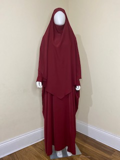 abaya and khimar set