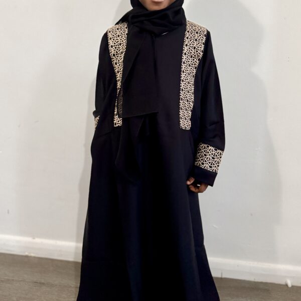 Safiyyah Kids Embroidered Abaya