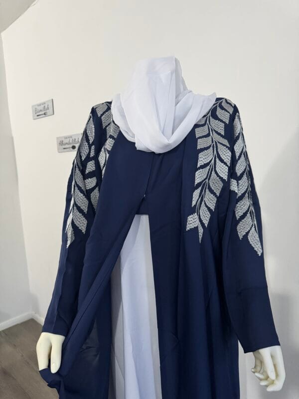 zarri embroidered abaya
