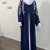 zara open front-slit abaya