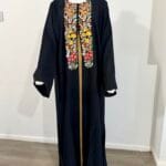 Two tone abaya