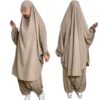 Serwal/Harem Pant and Khimar Set