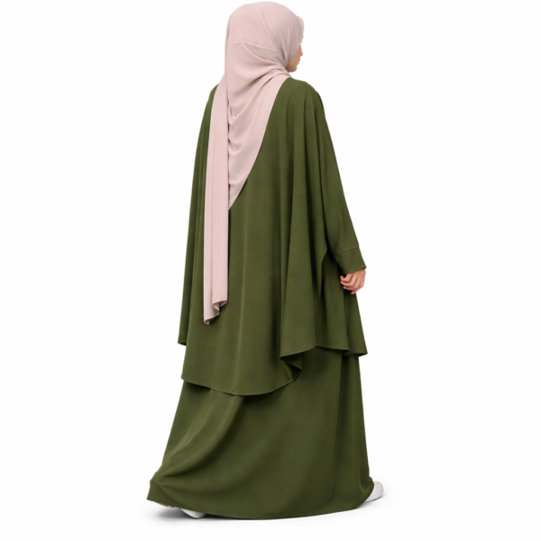 Three pieces abaya set