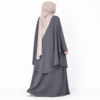 Three pieces abaya set