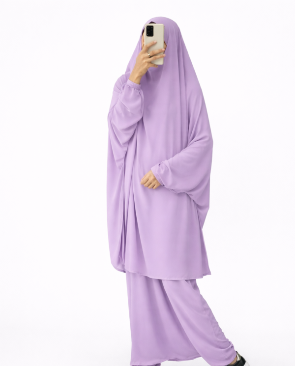 Serwal/Harem Pant and Khimar Set