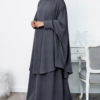 Three pieces abaya set